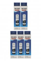 Ekoset Epson 103 L3151 L3156 Siyah Muadil Mürekkep 70ml 5 adet - 4