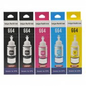 Ekoset Epson L300 L310 L355 Renkli Muadil Mürekkep 70ml 5 Adet - 2