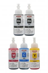 Ekoset Epson L486 L455 L550 L565 Renkli Muadil Mürekkep 5li set 70ml thumbnail 3