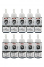 Ekoset Epson L300 L310 L355 Siyah Muadil Mürekkep 70ml 10 adet thumbnail 3