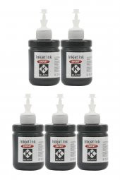 Ekoset Epson L605 L655 L1455 Siyah Muadil Mürekkep 140ml 5li set thumbnail 3