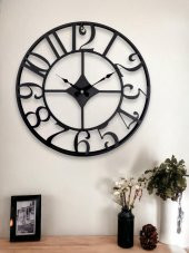 Galaxy DM40 Rakamlı Metal 40 cm Duvar Saati thumbnail 1