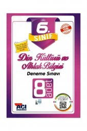 Açı Yayınları 6. Sınıf Din Kültürü ve Ahlak Bilgisi 8 li Deneme Sınavı - 1