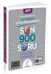 Karekök Yayınları 2023 AYT Öncesi Çözülmesi Gereken Son 900 Soru Sayısal - 1
