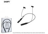 Snopy SN-BTS20 Rose Siyah Boyun Askılı Mıknatıslı Mikrofonlu Spor Bluetooth Kulaklık - 1