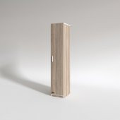 Kenzlife gardırop öğrenci dolabı tek kapılı günebakan crd 180*35*42 crd gardolap dolap ofis - 3