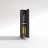 Kenzlife gardırop öğrenci dolabı tek kapılı günebakan gri 180*35*42 gri gardolap dolap ofis - 2