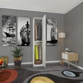 Kenzlife gardırop öğrenci dolabı tek kapılı günebakan byz 180*35*42 byz gardolap dolap ofis - 1