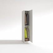 Kenzlife gardırop öğrenci dolabı tek kapılı günebakan byz 180*35*42 byz gardolap dolap ofis - 2