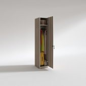 Kenzlife kilitli gardırop öğrenci dolabı tek kapılı kasımpatı byz 180*35*42 crd gardolap dolap ofis - 2
