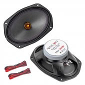 Magicvoice 7781 TS6. 9D. A 6x9” Oval 360 Watt Max Power Midrange 2’li Oto Hoparlör - 1