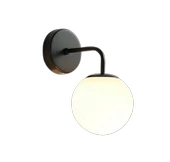 Ryslight Siyah Modern Opal Camlı Dekoratif Rustik Duvar  Aplik - 1