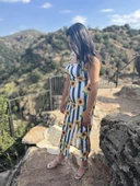 Midi Vücuda Oturan Dokuma Elbise - 10