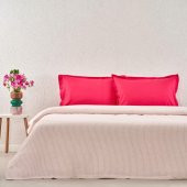 Taç Plain BMR Çift Kişilik Private Set Fuşya - 1