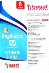 Başat Yayınları 8. Sınıf İngilizce 40 Yaprak Test - 1