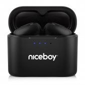 Niceboy HIVE Podsie 3 Siyah Kablosuz Bluetooth 5.1 35 Saat Pil Ömürlü Kulaklık - 1