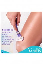 Gillette Venus Venus Swirl Extra Smooth Kadın Tıraş Bıçağı 2li 7702018427635 - 5