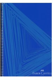 FABER CASTELL PLASTİK KAPAK WAVES SPİRALLİ DEFTER 100 YAPRAK ÇİZGİLİ - 4