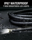 Teslong Çift Lensli Endoskop Kamera - 5 Inc IPS Ekran, 1080P - 1m Kablo - 3