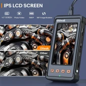 Oiiwak HD Dijital Endüstriyel Endoskop Kamera 5.5mm - 3.5m Kablo - 3