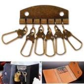 Anahtarlık Tokası 6 lı Deri El Aleti - 4