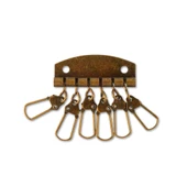 Anahtarlık Tokası 6 lı Deri El Aleti - 3