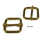 Ayar Tokası 2,5 cm 2 Adet (Leathercraft, Deri Hobi) - 2