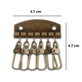 Anahtarlık Tokası 6 lı Deri El Aleti - 6