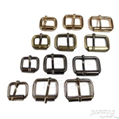 Makaralı Dilli Ayar Tokası 2,5 cm 2 Adet (Leathercraft, Deri Hobi) - 1