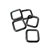 2 cm Kare Metal Halka, Çanta Sapı İçin Kare Halka 5 Adet - 8