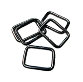 3 cm Kare Metal Halka, Çanta Sapı İçin Kare Halka 5 Adet - 5