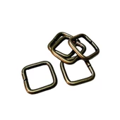 2 cm Kare Metal Halka, Çanta Sapı İçin Kare Halka 5 Adet - 4
