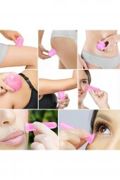 Silikon Masaj Kupası 5li Terapi Vakum Bardak Hacamat Anti Selülit Kas Gevşetici Seti - 5