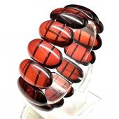 Roleks Model Beyrut Kehribarı Esnek Misineli Unisex Bileklik - 1