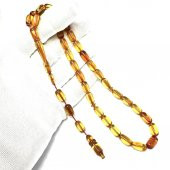 Sistemli Kapsül Model 7-11mm Ateş Sıkma Kehribar Tesbih thumbnail 1