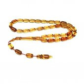 Sistemli Kapsül Model 7-11mm Ateş Sıkma Kehribar Tesbih thumbnail 2