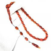 Usta İmzalı Sistemli Kapsül Model 7-11mm Ateş Sıkma Kehribar Tesbih thumbnail 1