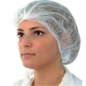 1000 Adet Tela Akordeon Bone 42 Cm Ekonomik Tek Lastikli Saç Bonesi - 1