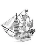DIY 3D METAL PUZZLE SİYAH İNCİ KORSAN GEMİSİ MAKET GEMİ 10,2CMX3,12CMX8,3CM 38 PARÇA - 5