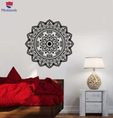 Oturma Odası, Yatak Odası Duvar Sticker mandala Lotus Çiçeği Süsleme Yoga Meditasyon Odası Çıkartmaları - 1