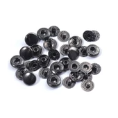 Metal Çıtçıt 54 no Alfa 10 Adet (Leathercraft, Deri Hobi) - 7