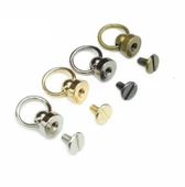 Halkalı Bekçi Aksesuar, Vidalı Halkalı Perçin 5 Adet Deri El Aletleri - 3