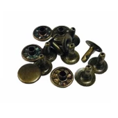 Perçin, Rivet, Toruk 123 no 11mm 30 Adet (Leathercraft, Deri Hobi) - 2