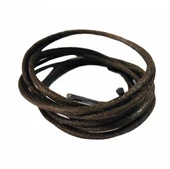 Yuvarlak Mumlu Ayakkabı Bağı 2mm K901 100cm 1 Çift - 6