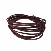 Yuvarlak Mumlu Ayakkabı Bağı 2mm K901 120cm 1 Çift - 6