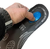 SRTfootcare Air Confort Topuk Dikeni Jel Takviyeli Fusped Ortopedik Deri Taban 1 Çift - 10