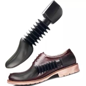 TOPTAN Comfy Plastik Körüklü Ayakkabı Kalıbı Erkek Beden 10 Çift Siyah - 3