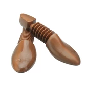 Comfy Plastik Körüklü Ayakkabı Kalıbı Erkek Beden 1 Çift Kahverengi - 1