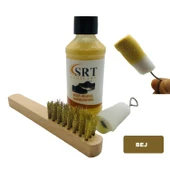 SRTfootcare Süet Nubuk Ayakkabı Bakım Boyası 110 Gr ve Süet Temizleme Tel Fırça - 3
