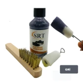SRTfootcare Süet Nubuk Ayakkabı Bakım Boyası 110 Gr ve Süet Temizleme Tel Fırça - 6